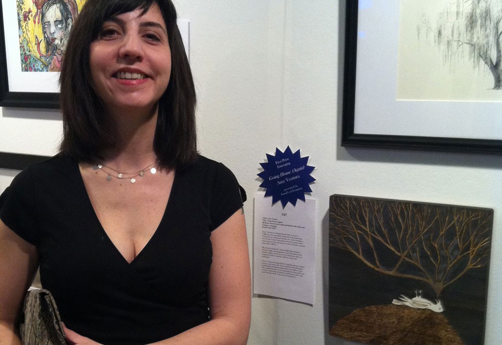 Amy Ventura One Inspired Evening emerging artist winner